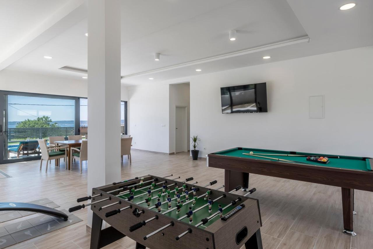 Luxury Villa La Nonna Ana - Heated Pool, Sea View, Near Split Каштела Экстерьер фото