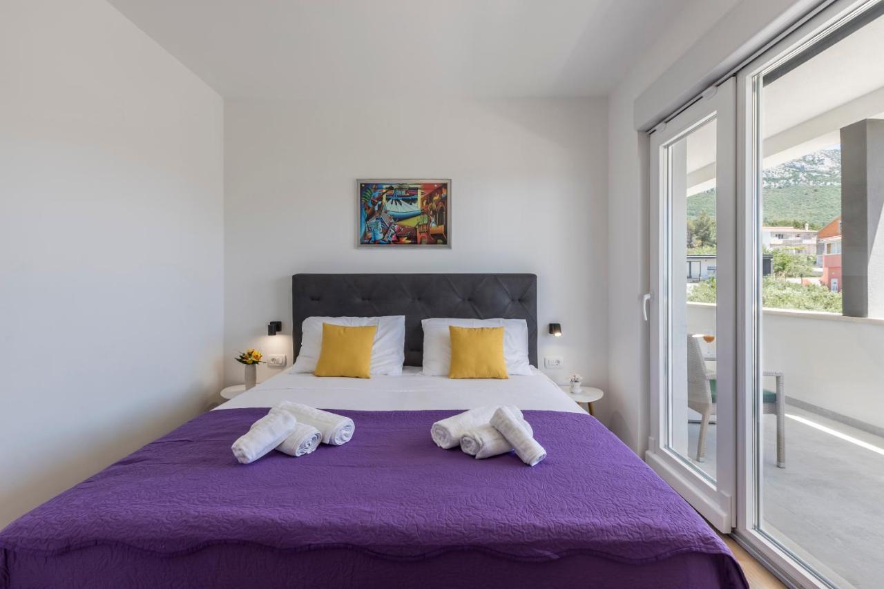 Luxury Villa La Nonna Ana - Heated Pool, Sea View, Near Split Каштела Экстерьер фото